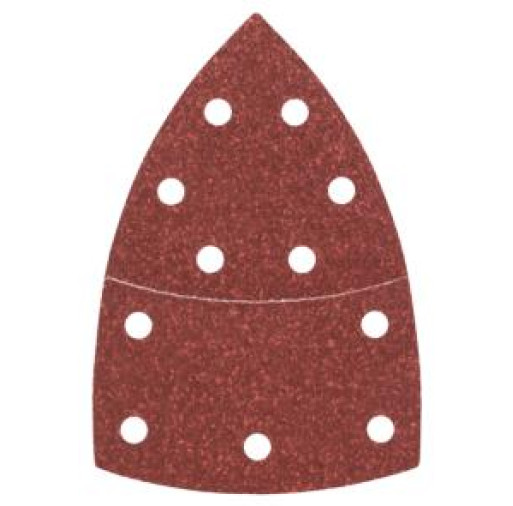 2609256A62 Set foi abrazive, 10 buc., pentru şlefuitor multifuncţional, G 60 - ROBERT BOSCH 2609256A62 imagine