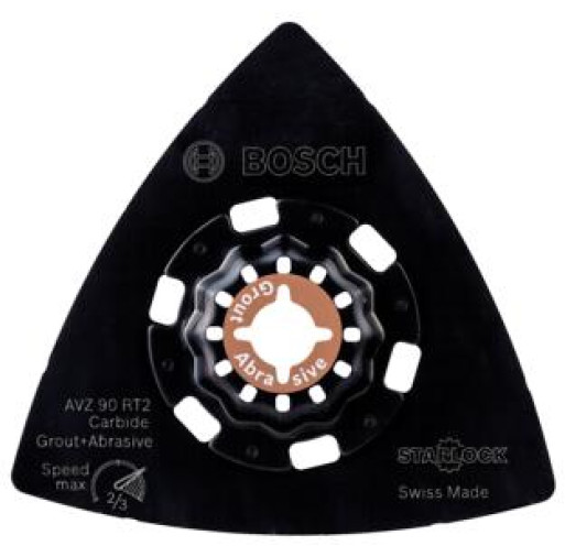 2609256F13 Placă de șlefuit Starlock Placă de șlefuit Starlock AVZ 90 RT2 Carbide RIFF - ROBERT BOSCH 2609256F13 imagine