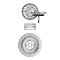 400054EDM Parti vizibile Schock pt chiuveta cu kit de scurgere manual KAIN100S-N100-N100L-N100XL KIRN100-N100L-N100XL LAHN100L-N100XL SIGN100XL Inox Periat 400054EDM imagine 28057