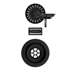 400054PUR  Parti vizibile Schock pt chiuveta cu kit de scurgere manual KIRN100-N100L-N100XL LAHN100L-N100XL SIGN100XL Puro  400054PUR imagine 24925
