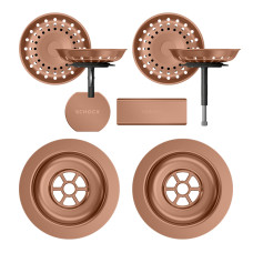 400067COB Parti vizibile Schock pt chiuveta cu kit de scurgere automat HONN200 KALM175 SIGD150-D200 WATD150 Cupru 400067COB imagine 28986