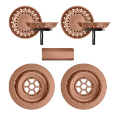 400070COB Parti vizibile Schock pt chiuveta cu kit de scurgere manual MOND150 Cupru 400070COB imagine 28138