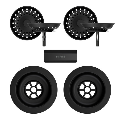 400070PUR Parti vizibile Schock pt chiuveta cu kit de scurgere manual MOND150 Puro -  SCHOCK 400070PUR imagine