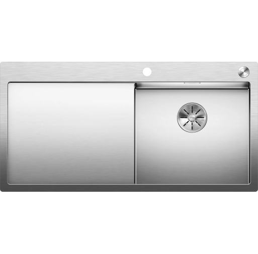 521625 Blanco Claron 5 - Chiuvetă, 100x51 cm, cu control scurgere, oțel inoxidabil -  Blanco 521625 imagine