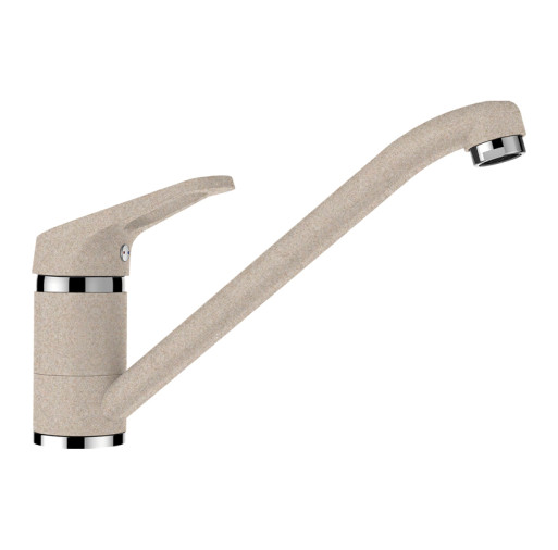 525000SABB Baterie bucatarie Schock Cosmo Cristalite Sabbia, aspect granit, cartus ceramic, nisip -  SCHOCK 525000SABB imagine