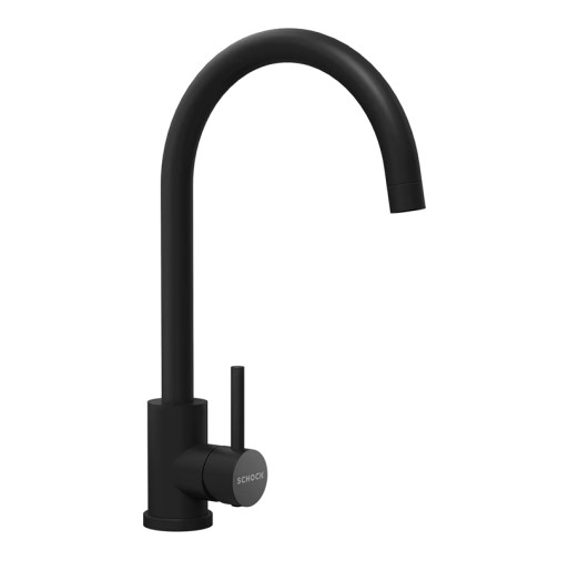 533027S Baterie bucatarie Schock Prima negru, cartus ceramic -  SCHOCK 533027S imagine