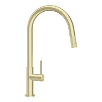 536120WGO Baterie bucatarie Schock Talia White Gold cu cap extractibil, 2 tipuri de jet, cartus ceramic 536120WGO  imagine 28339