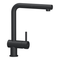 540127MAGM Baterie bucatarie Schock Epos Cristadur Magma cu cap extractibil, aspect granit, cartus ceramic, negru metalizat 540127MAGM imagine 28287
