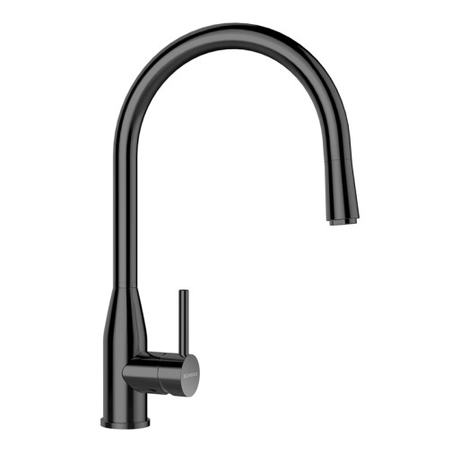 559120GUB Baterie bucatarie Schock Kavus Gunmetal cu cap extractibil, cartus ceramic -  SCHOCK 559120GUB imagine