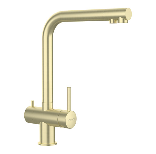 560000WGO Baterie bucatarie Schock Vitus White Gold, 3 cai, cartus ceramic -  Schock 560000WGO imagine
