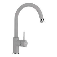 589000CROM Baterie bucatarie Schock Plutos Cristalite Croma, aspect granit, cartus ceramic, gri 589000CROM imagine 28322