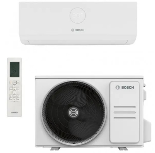 Aparat de aer conditionat Bosch Climate 3000i 7733701736 Inverter 12000 BTU Clasa A++ - BOSCH 7733701736 (7733701566 + 7733701567) imagine