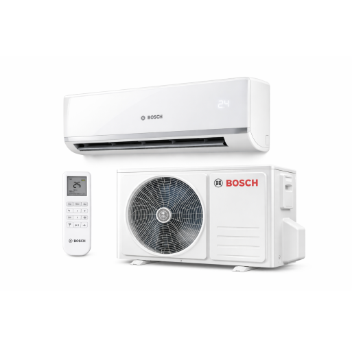 7733703119 Aparat de aer conditionat Bosch  CL7000i - Set 26 E 9000 Btu/h, 2,0 kW, R32, Modul Wi-Fi inclus, Alb  7733703119 ( 7733702575 + 7733702576 ) imagine