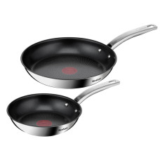 Set de tigăi cu 2 piese Tefal Intuition B817S255 de 20/26 cm, Thermo-Signal™, inductie, înveliș antiaderent, exterior inox B817S255  imagine 27190