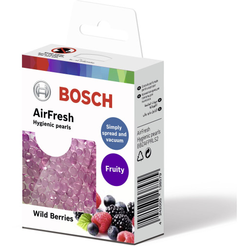 Accesoriu pentru aspiratoare Bosch BBZAFPRLS2  AirFresh Pearls Fruity Wild berry - BOSCH BBZAFPRLS2 imagine