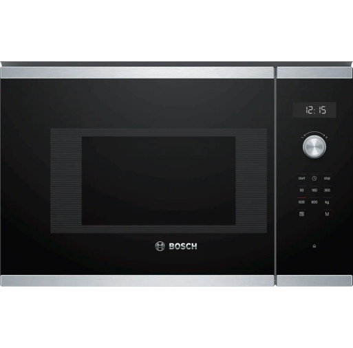 Cuptor cu microunde Bosch BFL524MS0 incorporabil seria 6 Negru / Inox - BOSCH BFL524MS0 imagine
