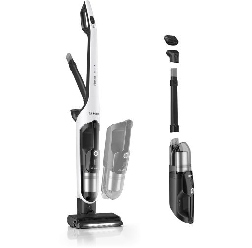 BHH4WM28 Seria 4, Aspirator cu acumulatori, Flexxo 28 Vmax, Alb - BOSCH BHH4WM28  imagine