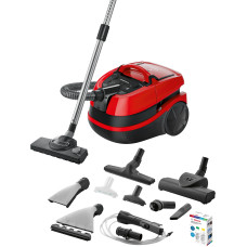 Aspirator cu spalare Bosch BWD421PET multifuncțional Wet&Dry 1400 W Red BWD421PET imagine 18526