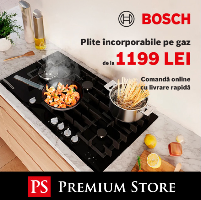 Plite încorporabile pe gaz de la 1199 lei