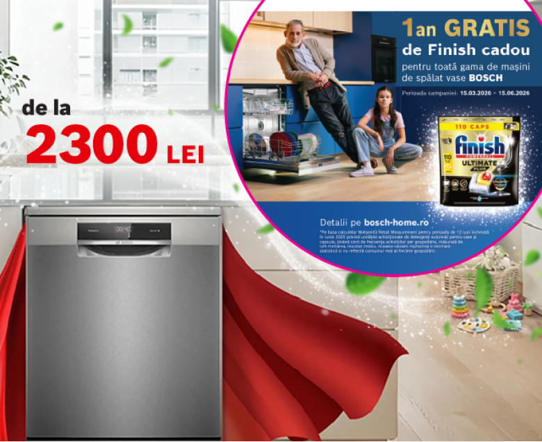 Promoție Bosch & Finish