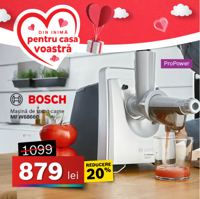 Mașină de tocat carne Bosch MFW68660 ProPower