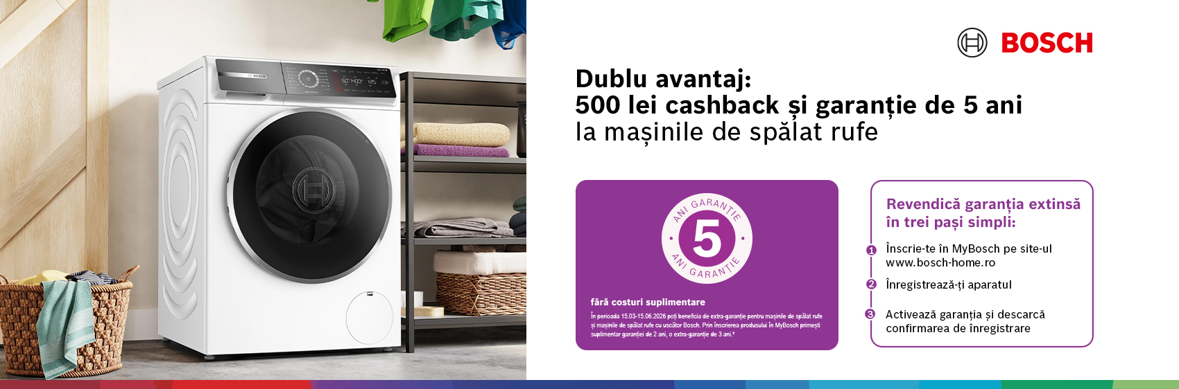 Dublu avantaj: 500 Lei Cash-back și Garanție Extinsă