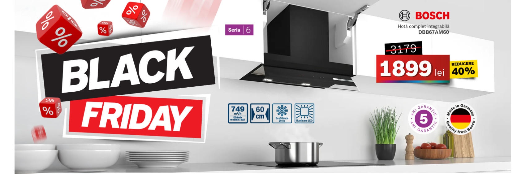 Hota incorporabila Bosch DBB67AM60