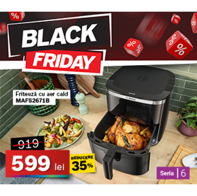 MAFS2671B Friteuză cu aer cald