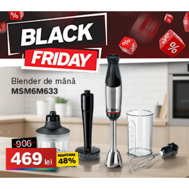 Blender de mână ErgoMaster Bosch MSM6M633