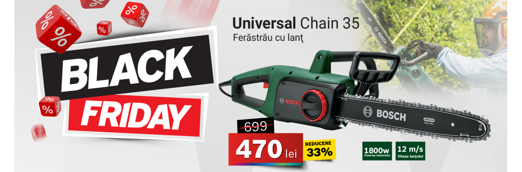 Ferăstrău cu lanţ UniversalChain 35