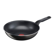 Tigaie wok Tefal XL Intense 28 cm C3841953, aluminiu, invelis antiaderent, 3.6L, tehnologia Thermo-Signal, maro C3841953 imagine 27179