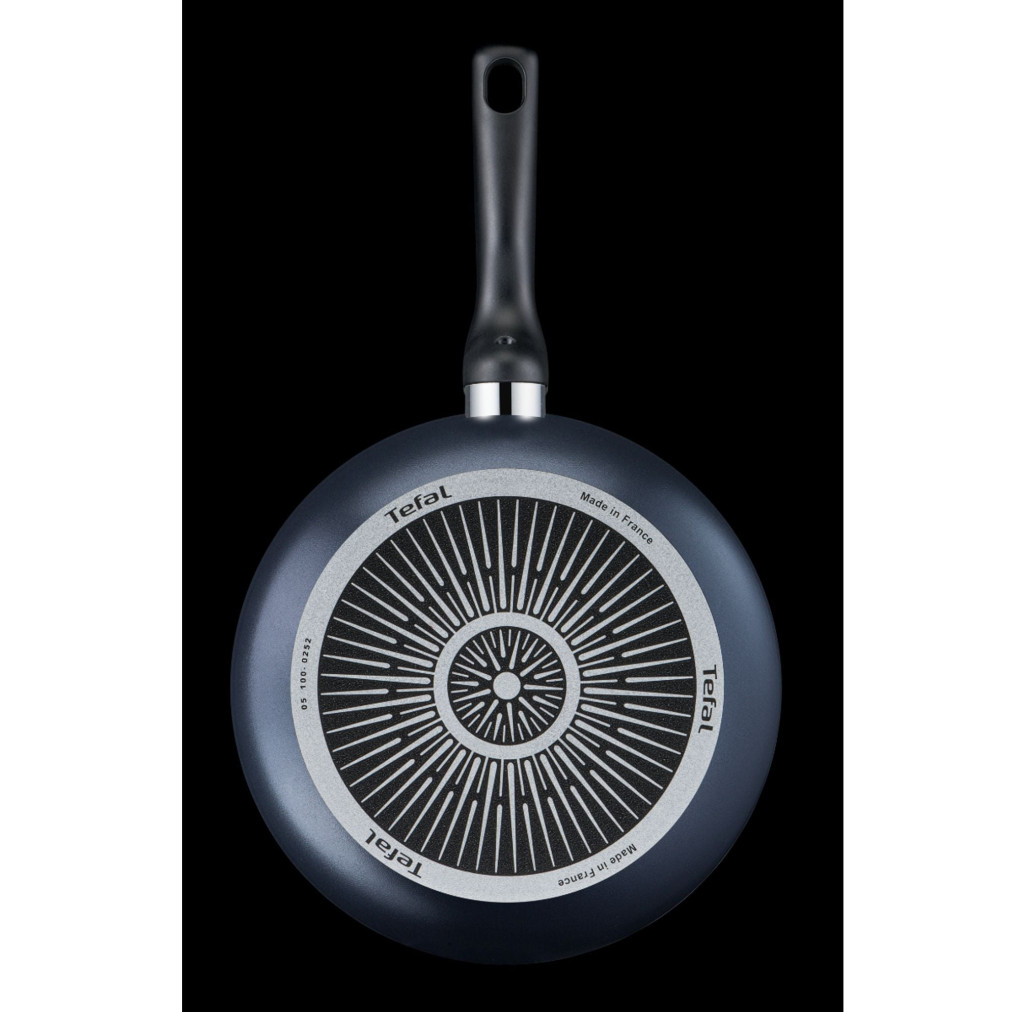Cratiță XL Force C3853253, 24 cm, înveliș antiaderent 100% sigur, de lungă durată, Thermo-Signal™, bază Diffusion+, aluminiu, negru -  Tefal C3853253 imagine 1