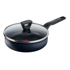 Cratiță XL Force C3853253, 24 cm, înveliș antiaderent 100% sigur, de lungă durată, Thermo-Signal™, bază Diffusion+, aluminiu, negru C3853253 imagine 27207