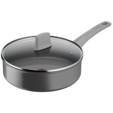 Cratita 24cm Tefal Renew On C4273232, 100% aluminiu reciclat, indicator Thermo-Signal, compatibil cu inductia, invelis ceramic, gri C4273232 imagine 27192