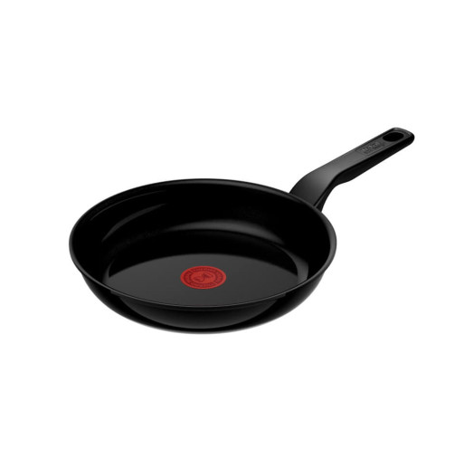 Tigaie Tefal Renew de 20 cm C4320223, 100% aluminiu reciclat, indicator Thermo-Signal, compatibil cu inducția, înveliș ceramic, negru -  Tefal C4320223 imagine