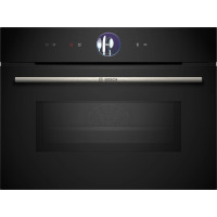 Cuptor compact multifuncțional Bosch CMG7361B1 incorporabil cu opțiune de microunde 60 cm seria 8 Negru CMG7361B1 imagine 16521