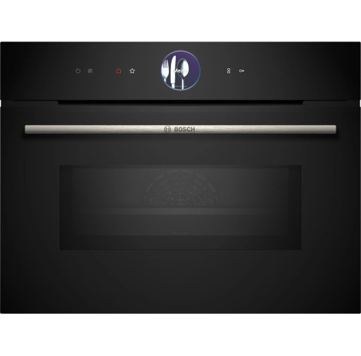 Cuptor compact multifuncțional Bosch CMG7361B1 incorporabil cu opțiune de microunde 60 cm seria 8  CMG7361B1 imagine