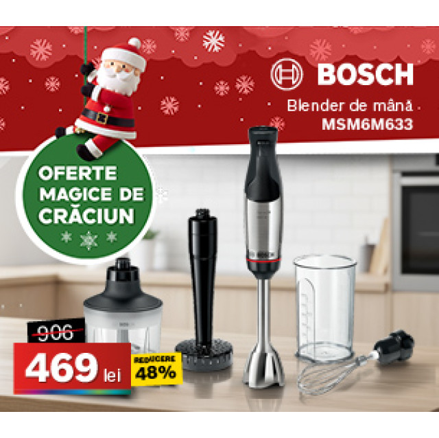 Blender de mână ErgoMaster Bosch MSM6M633