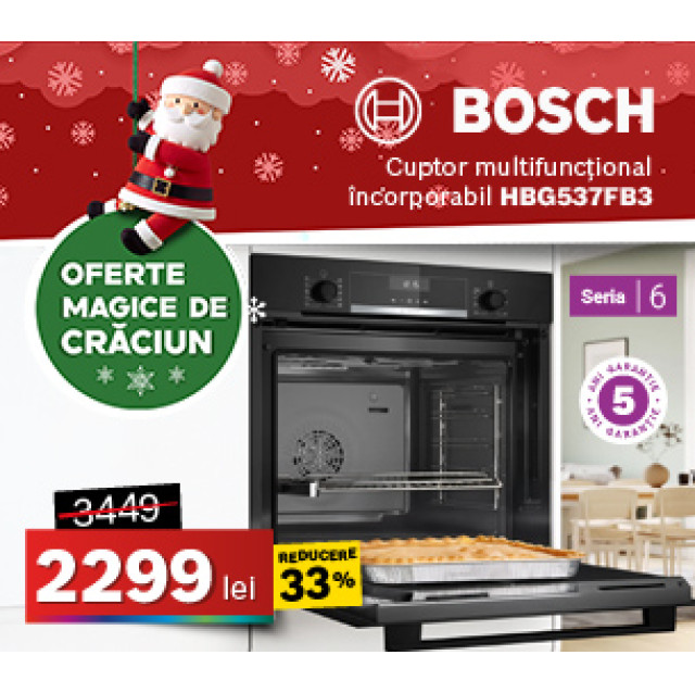 Cuptor electric Bosch HBG537FB3 incorporabil