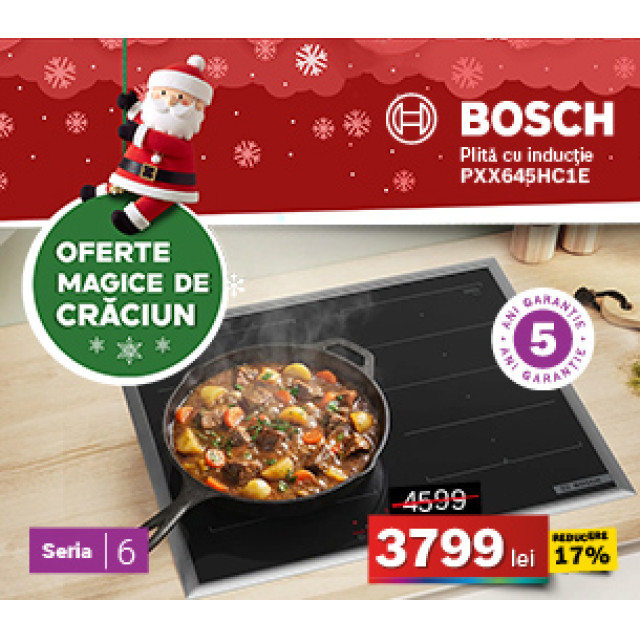 Plită cu inducție Bosch PXX645HC1E