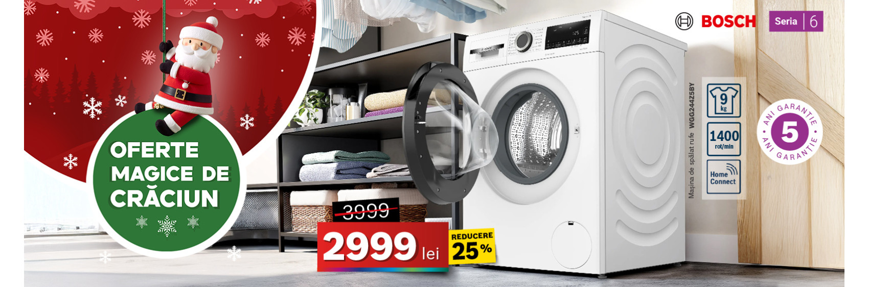 Masina de spalat Bosch WGG244Z5BY