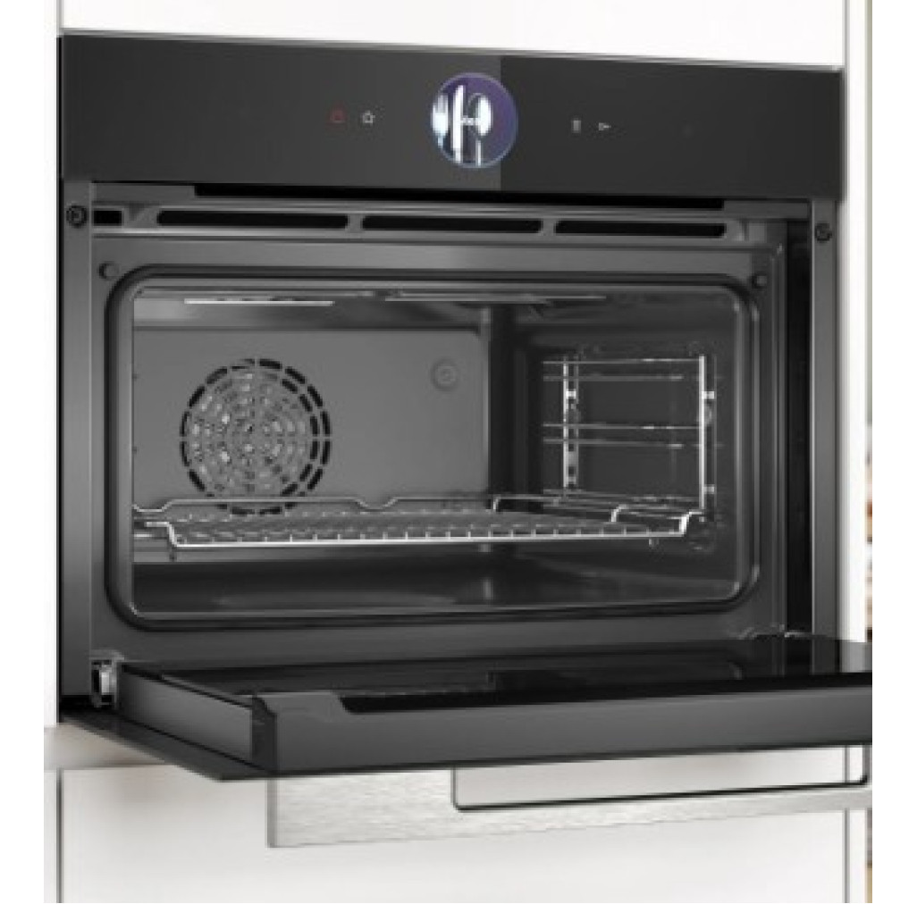 Cuptor compact cu funcție de abur, încorporabil, Negru CSG7361B1 imagine 1