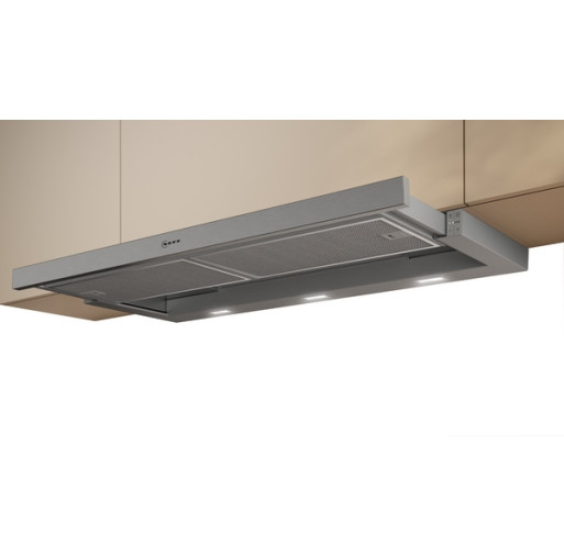 Hota telescopica incorporabila Neff D49ED52X1 seria N 50 90 cm Argintiu metalic D49ED52X1 imagine