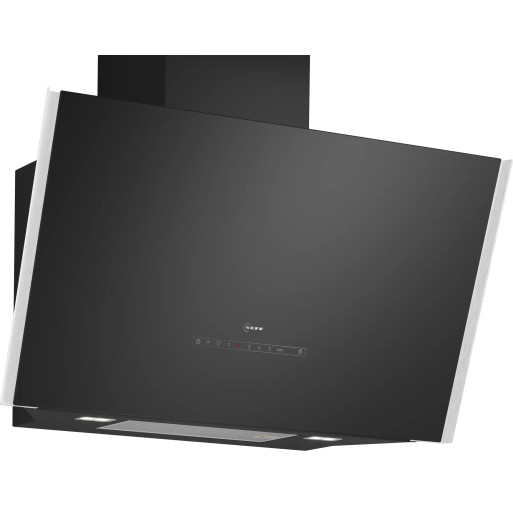 Hota decorativa Neff D98IPT2S0 seria N 90 90 cm clear glass black printed D98IPT2S0 imagine