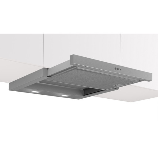 Hota telescopica incorporabila Bosch DFR067A52 seria 4 60 cm Silver metallic. Manerul pentru hota,se achizitioneaza separat ! - BOSCH DFR067A52 imagine