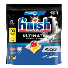 Detergent capsule masina de spalat vase Finish Ultimate All in 1 Lemon, 100 spalari Finish Ultimate imagine 28249