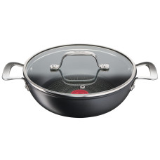Cratiță Unlimited G2557172, 26 cm, înveliș antiaderent 100% sigur, Titanium Anti-Scratch, Thermo-Signal™, bază Thermo-Fusion™, aluminiu, negru G2557172 imagine 27206