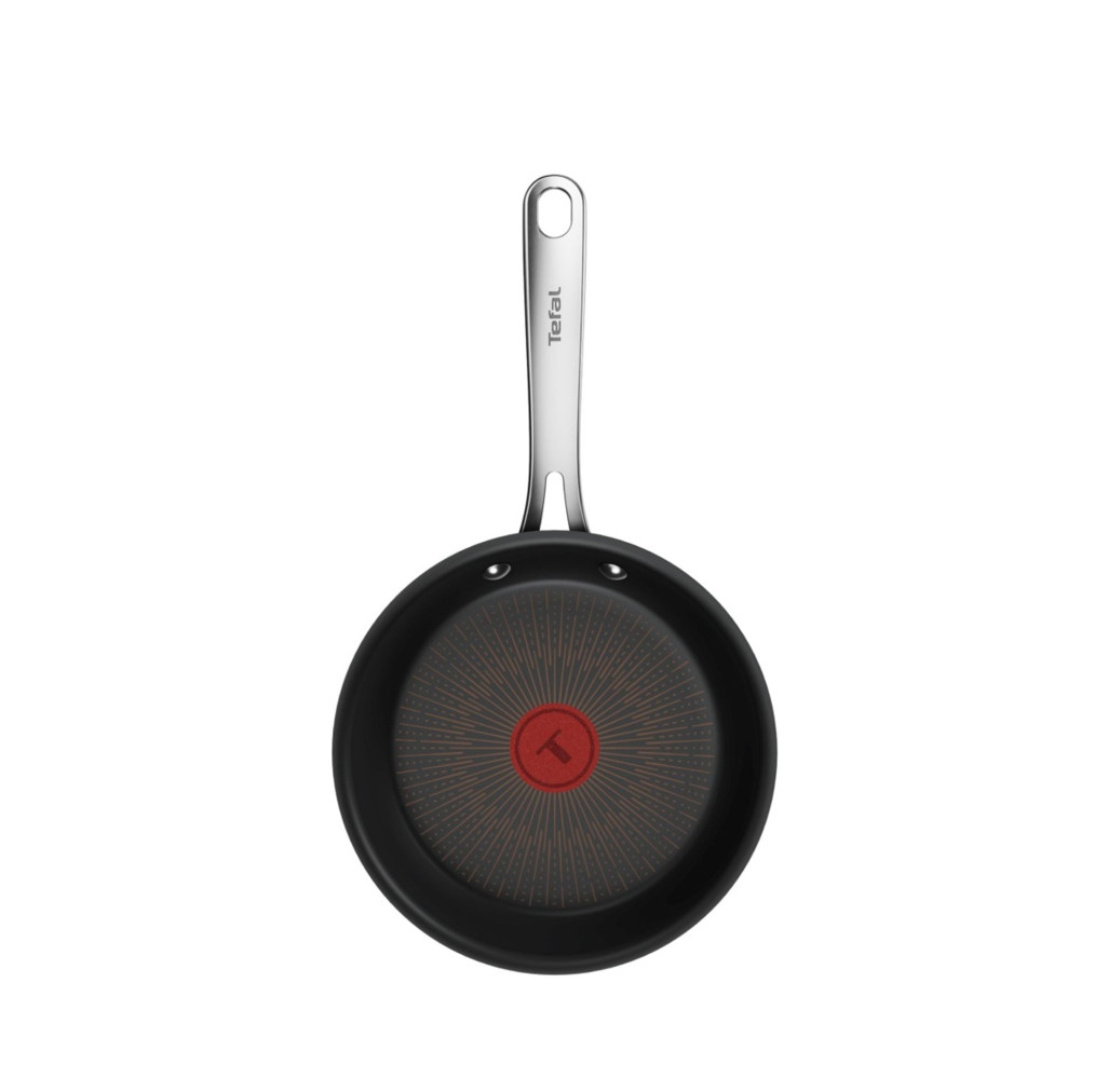 Tigaie Tefal Excellence+ G3300202, 20 cm, invelis antiaderent, tehnologie FUSIONCORE, Thermo-Signal™, maner nituit, aluminiu, inductie, negru -  Tefal G3300202 imagine 1