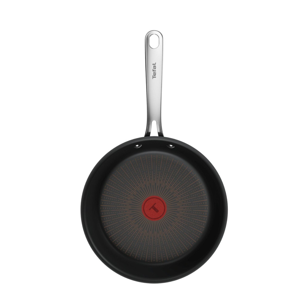 Tigaie Tefal Excellence+ G3300553, 26 cm, invelis antiaderent, tehnologie FUSIONCORE, Thermo-Signal™, maner nituit, aluminiu, inductie, negru -  Tefal G3300553 imagine 1