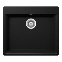 GAXN100PURO Chiuveta bucatarie Schock Galaxy N-100 Cristadur Puro 600 x 530 mm, granit, montare pe blat, negru intens GAXN100PURO imagine 27952